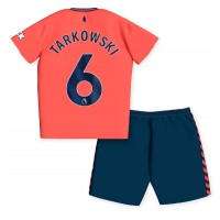 Everton James Tarkowski #6 Udebane Trøje Børn 2023-24 Kortærmet (+ Korte bukser)